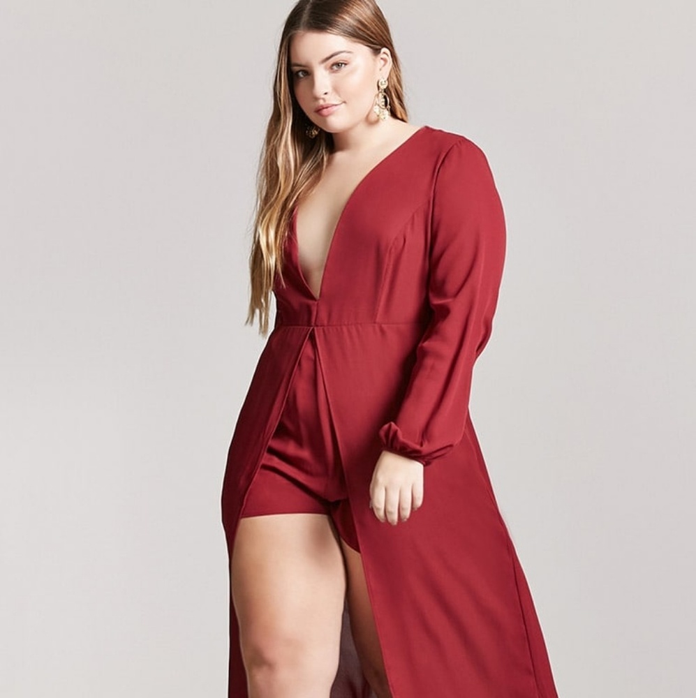 Forever 21 Skort Maxi Romper